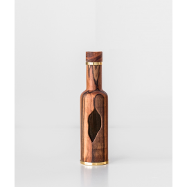 Olive Wood Bottle 50 ml: Tree Hallow Design